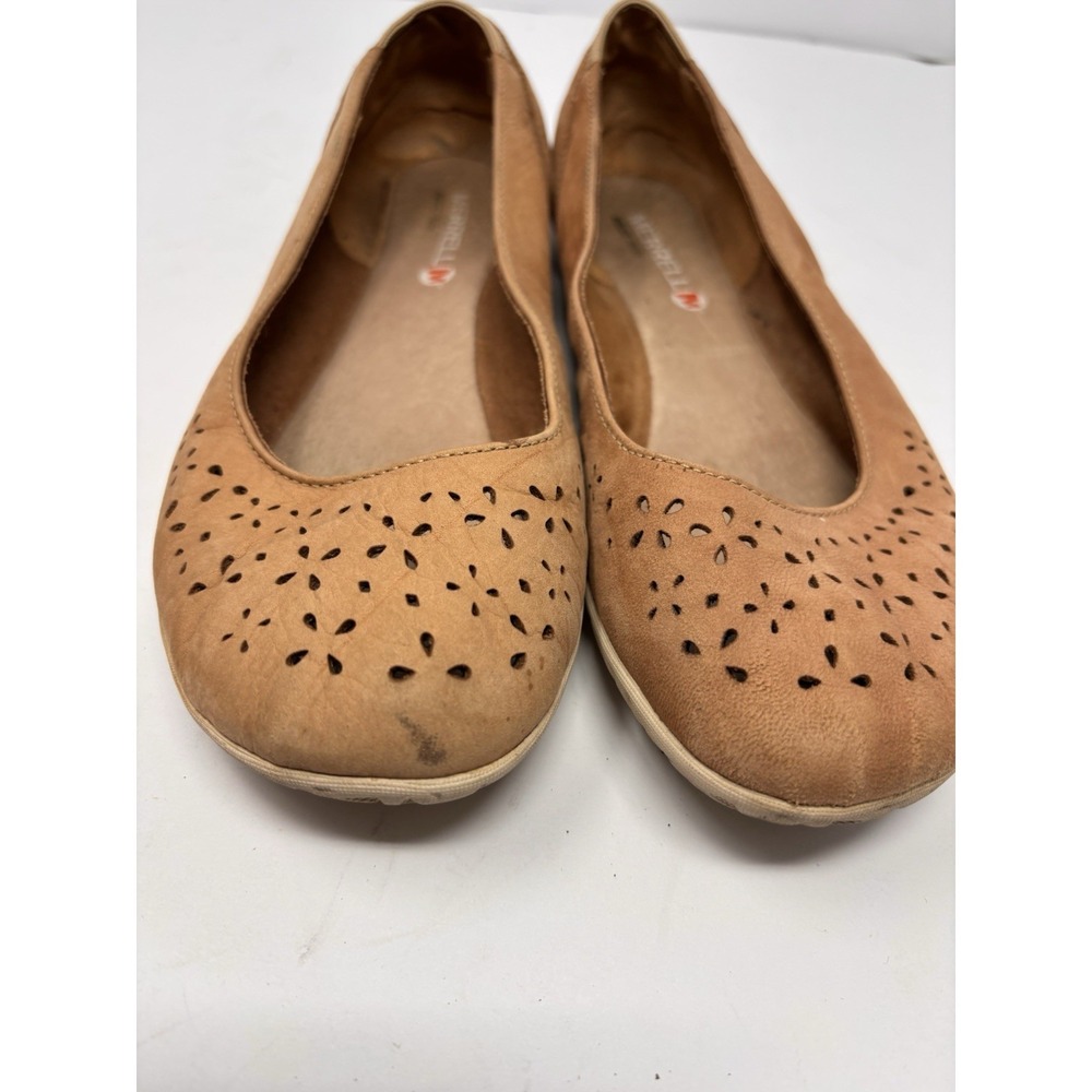 Merrell Mimix Haze women's ballet flats Shoes Leather Size 8.5 J21906 Brown - Picture 3 of 8
